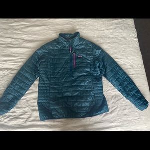 Patagonia Nanopuff Hoody Teal